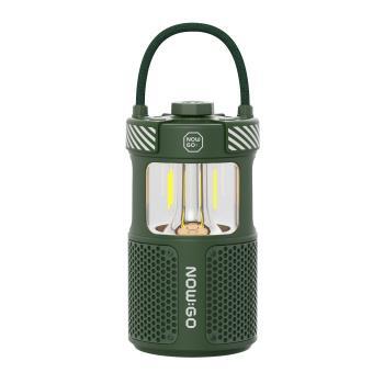 Lampe / enceinte de camping rechargeable Follow Light F1 : Verte