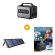 Pack Power station + sacoche + panneau solaire : Power station GS1200 Ugreen