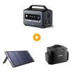 Pack Power station + sacoche + panneau solaire : Power station GS600 Ugreen