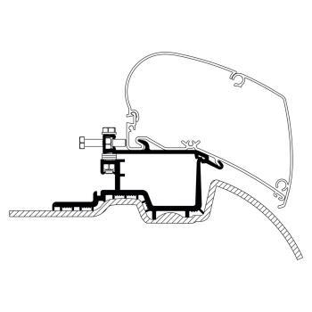 Adaptateur de toit supplémentaire sprinter