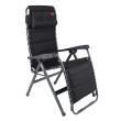 Relax Air Deluxe Gris avec repose-tête : Noir AP-232-AD Crespo