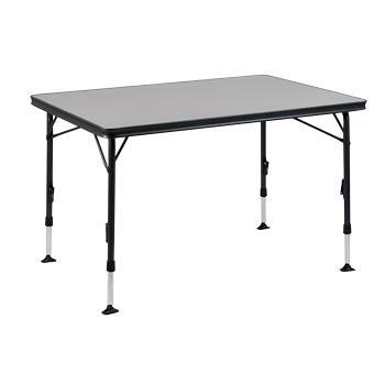 Table rectangulaire grise : 120 x 80 cm