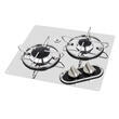 Réchaud à gaz encastrable en acier inoxydable : 2 Feux 350X320 Navy Load
