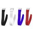 Bracelet en silicone : NFC-bracelet en silicone, L, blanc Thitronik