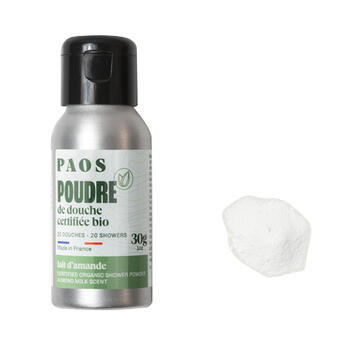 Poudre de douche BIO - Lait d’amande - Flacon alu de 30g