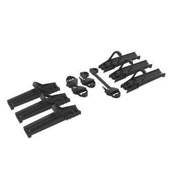 Kit de 3 rails et 3 bras de blocage pour plateforme coulissante SB3