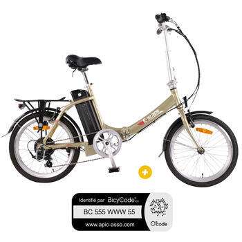 Vélo à assistance électrique pliant Basic 20''