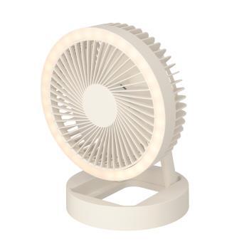 Ventilateur avec batterie et lumière Tramontana