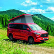Toit relevable pour véhicule Ford Custom V710 VW T7 (hors Multivan après 2024) : de dimension L1 H1 avec ouverture Avant SCA