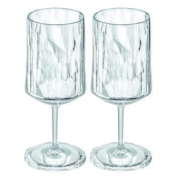 Lot de 2 verres à vin