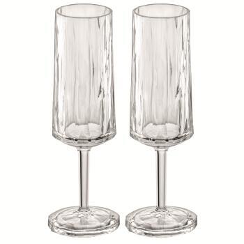 Lot de 2 flûtes à champagne 180 ml