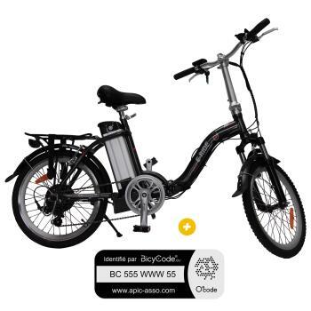 Vélo à assistance électrique pliant 20