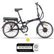 VAE pliant PF1 : Pack VAE pliant PF1 Noir 13Ah + Marquage BicyCode 
