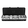 Réchaud à gaz Cook Turbo FFD : 3-Cook Turbo FFD Deluxe 30mbar Cadac