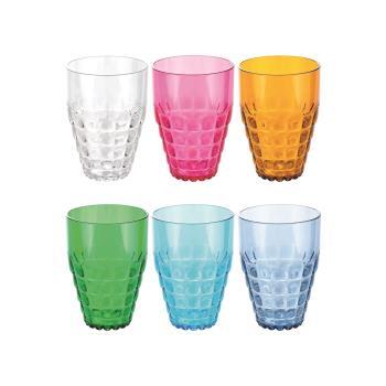 Set de 6 verres bas Tiffany