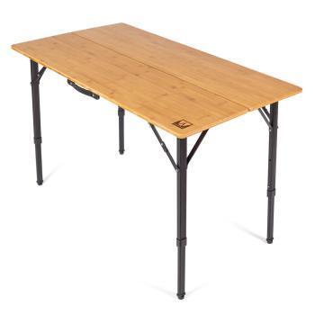 Table de camping Bambou