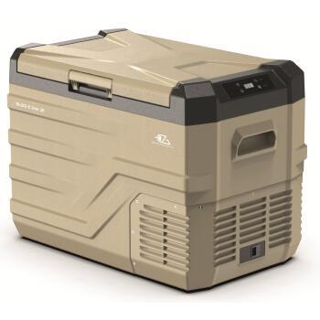 Glacière à compression Blizz-E One : - 27 litres beige / noire