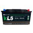 Batterie Lithium compacte KL5 : 150 Ah Koonekt