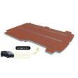 Plancher composite monobloc Expert3/Jumpy3/Scudo/Vivaro/Proace : L3 - 2 rails - Teak & Ebony Mobiframe