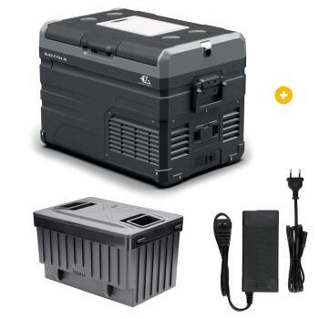 Glacière à compression Blizz-E Flex - 47 litres + Adaptateur + Batterie amovible
