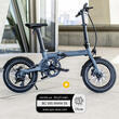 Pack Vélo à assistance électrique pliant 20'' AFTERNOON modèle 2023 V2 + Marquage BicyCode : Pack Vélo à assistance électrique pliant 20'' AFTERNOON modèle 2023 V2 Bleu Océan + Marquage BicyCode Eovolt