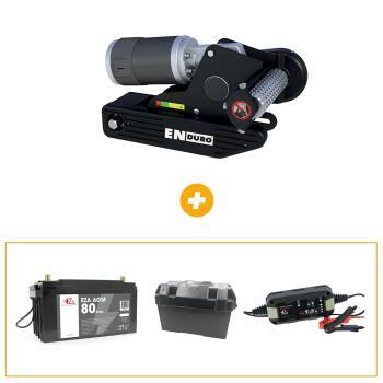 PACK déplace-caravane + batterie AGM : - Déplace-caravane EM203