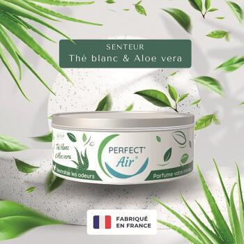 Neutraliseur de mauvaises odeurs Perfect' Air Senteur Thé blanc et Aloé vera