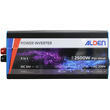 Convertisseur DC/AC pure sinus et chargeur AC-DC : 2500W Alden