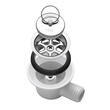 Siphon avec raccord d’évacuation coudé : Diamètre 20 mm Dometic