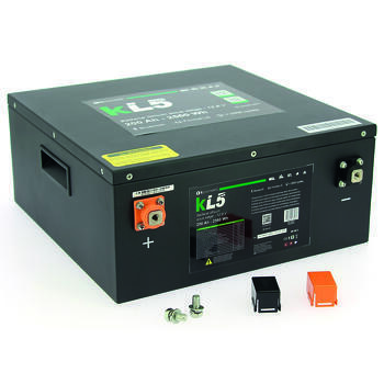 Batterie Lithium compacte : 200 Ah sous-siège