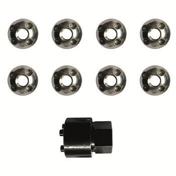 Ecrous antivol pour tente de toit