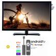  : Téléviseur LED HD ultra compact 21,5'' (55 cm) + DVD + Clé HDMI Android TV 4K 