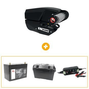 PACK déplace-caravane + batterie AGM : DEP. CAR. EM303A BT LUXE 2,0T+BAT.AGM 100A+BAC A BATTERIE GM+CHARGEUR SMART 4A