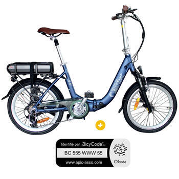 Pack  VAE pliant confort + Marquage BicyCode