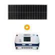 PACK Panneau solaire E-ssential + Régulateur PWM : Panneau 110W / régulateur 10A 