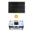 PACK Panneau solaire E-ssential + Régulateur PWM : Panneau 130W / régulateur 10A 