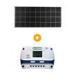PACK Panneau solaire E-ssential + Régulateur PWM : Panneau 90W / régulateur 10A 