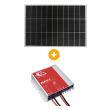 PACK Panneau solaire E-ssential + Régulateur MPPT : Panneau 130W / régulateur 10A Eza