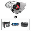 PACK déplace-caravane + batterie AGM : PACK DEPLACE-CARAVANE AUTOMATIQUE EM515A AVEC BATTERIE AGM Enduro