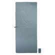 Grande serviette de douche pliable NanoDry : Bleu ardoise Matador