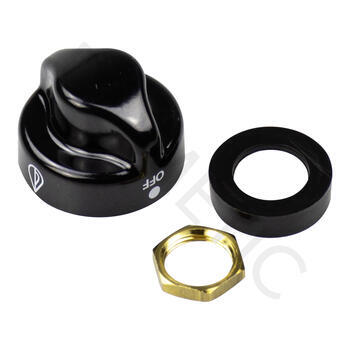 bouton tournant pour plan de cuisson PI8463-PI8403 Dométic