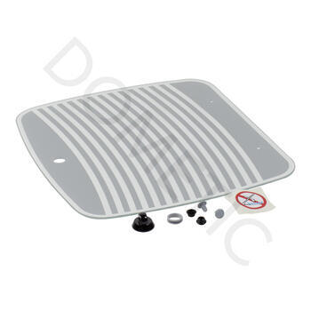 Couvre-verre gris gris combine réchaud MO7103 Dométic