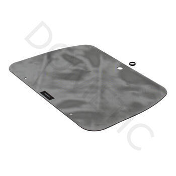 couvercle de la vitre