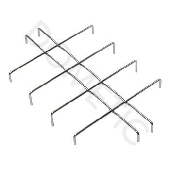 crémaillère chromée 4 pour plan de cuisson Dométic