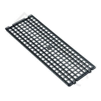 meuble d'étagère gris