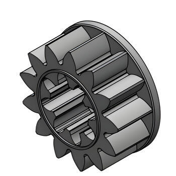 Pignon 13 dents pour marche pied