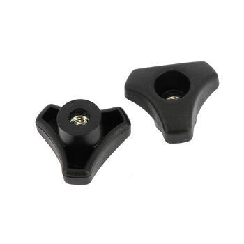 Écrou papillon en plastique 28mm (lot de 2)