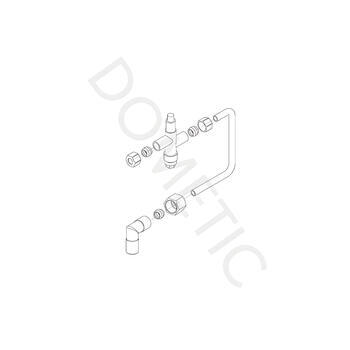soupape de sécurité raccord gaz complet