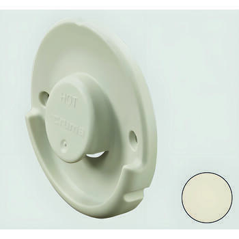 Partie extérieure cheminée WK, blanc crème