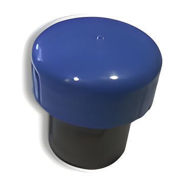 Bouchon à vis, bleu